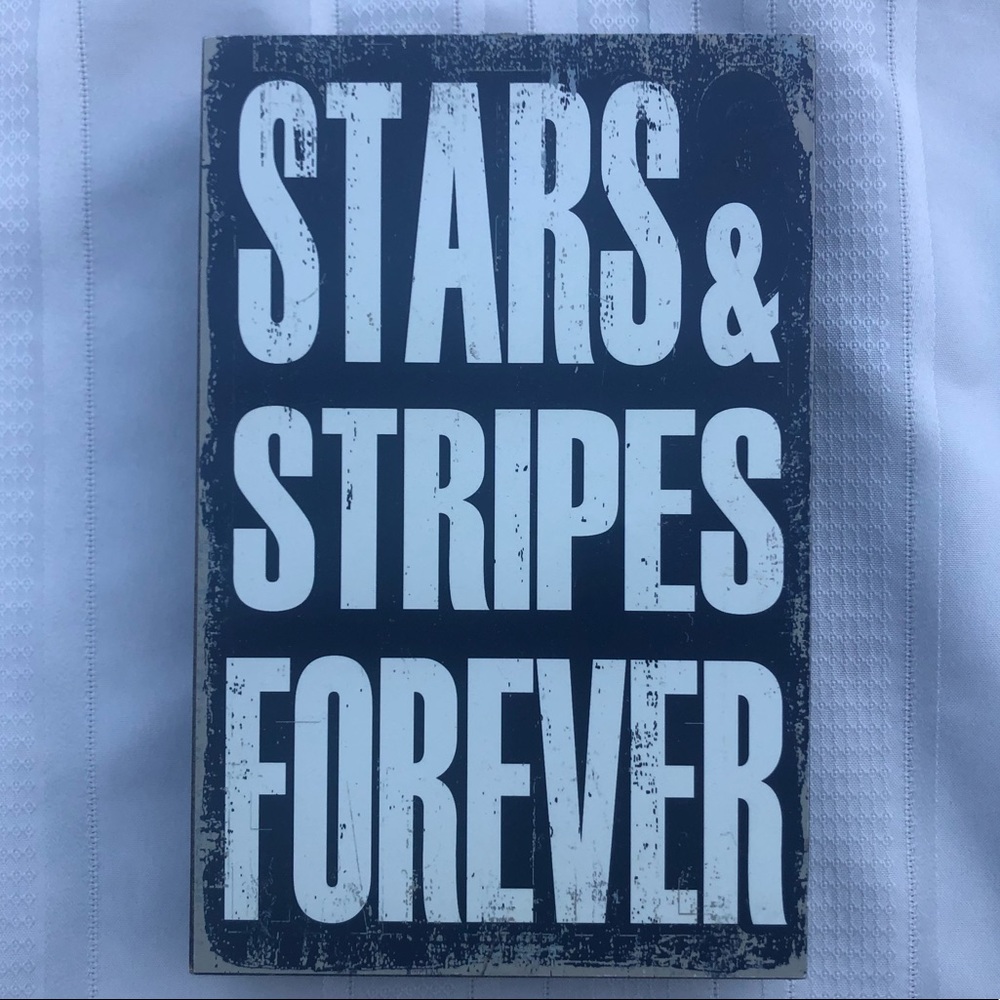 Stars & Stripes Forever wall art decor patriotic - gallery wall - Americana